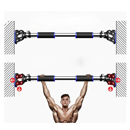 Pull-Up Bars Door, Wall Without Screw Horizontal Bar, Home Moving Fitness Trainer, 3 Sizes