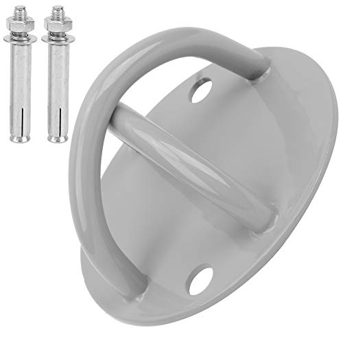 Keenso Wall Ceiling Mount Bracket, Stainless Steel Pull Strap Mount for Yoga Suspension, Adjustable Heavy Duty Kit for Home Gym and Training Setup