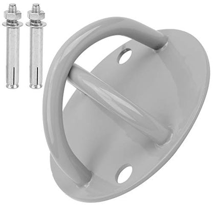 Keenso Wall Ceiling Mount Bracket, Stainless Steel Pull Strap Mount for Yoga Suspension, Adjustable Heavy Duty Kit for Home Gym and Training Setup