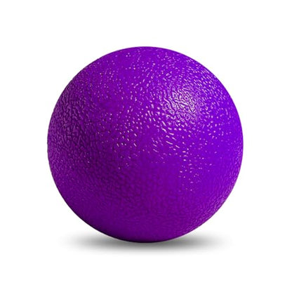 GOGO Massage Lacrosse Ball for Physical Therapy, Myofascial Release, Yoga Deep Tissue, Trigger Point, Muscle Soreness (Purple) - color: Purple