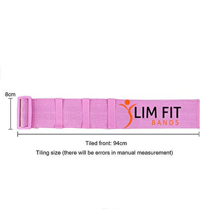 Adjustable Size Resistance Band for Legs/Butt/Thighs/HIPS/Glute Stretch Training Non-Slip Fabric Booty Band for Women Workouts