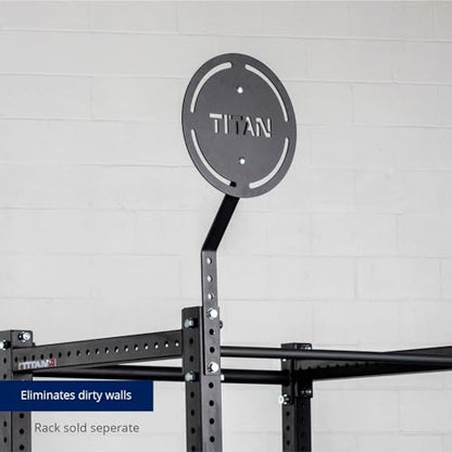Titan Fitness Mounted Wall Ball Target with Extension for T-3 or X-3 Series Racks