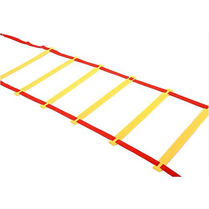 Fitness Agility Ladder Training Equipment, Improve Coordination, Speed, Develop Explosive Power, Strength and Better Footwork,6/8/10/12/14 Rung Agility Ladder + Carry Bag - size: 6 M / 12 Rung