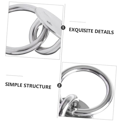 Rotating Fixed Plate Hooks Heavy Duty Ceiling Mount for Suspension Trainer Aerial Punching Bag