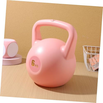 Kisangel 6kg Water-Filled Kettlebell for Strength Training Soft PE Material Portable Exercise Equipment for Men and Women for Home Gym and Travel Workouts