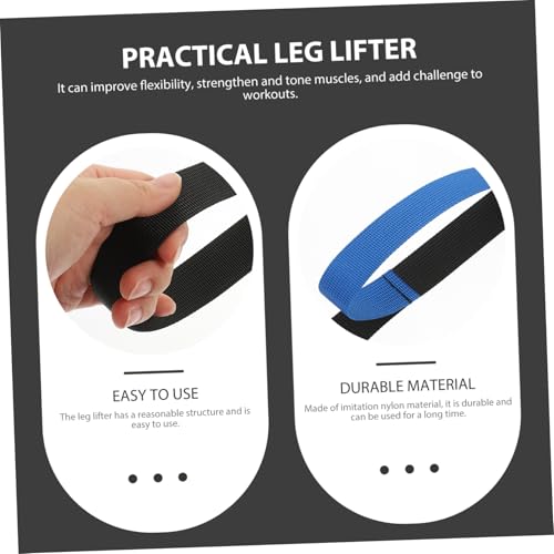 Leg Lifter Strap Versatile Exercise Assist Band for Mobility Aid Convenient Leg Band for Seniors for Stretching Flexibility and Durable Imitation
