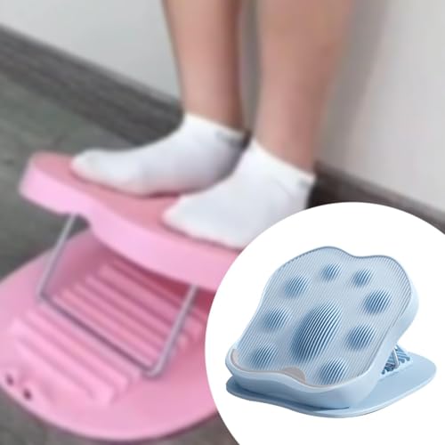 predolo Foldable Calf Stretcher for Leg Stretching and Balance Training Equipment - color: Blue