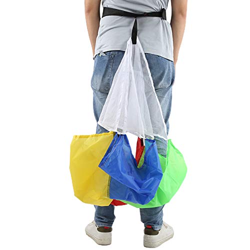 Resistance Parachute, Safe Adjustable Webbing Training Device for Sprint Running Cycling Skating Swimming Athletes