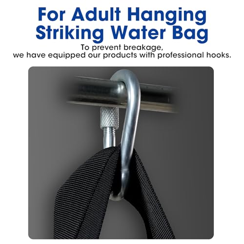 Water Weights Aqua Bag - Tidal Tank Dual-Purpose Training Bag, Adjustable Water Punching Bag & Sandbag Alternative for Strength, Core & Balance Workout. Portable Home Gym Equipment, 55 LBS