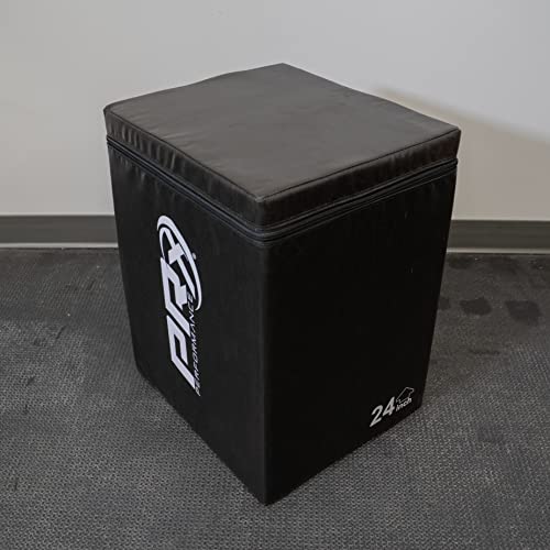 PRx Performance 3-in-1 Plyo Boxes, Plyometric Jump Training and Conditioning Box for All Athletes Soft Foam 16"/18"/24", Soft Foam 20"/24"/30" and, Wood 20"/24"/30" - color: Soft 20x24x30