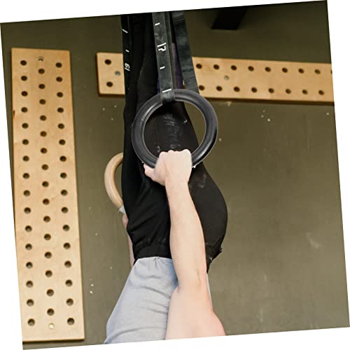YARNOW 2pcs Sturdy Gymnastics Ring Workout Equipment for Women Portable Tension Ring Exercise Home Fitness Gear