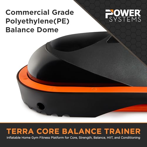 Terra Core Balance Trainer – Inflatable Home Gym Fitness Platform for Core, Strength, Balance, HIIT and Conditioning, Full Body Functional Training Tool for Stability and Cardio Workouts at Home