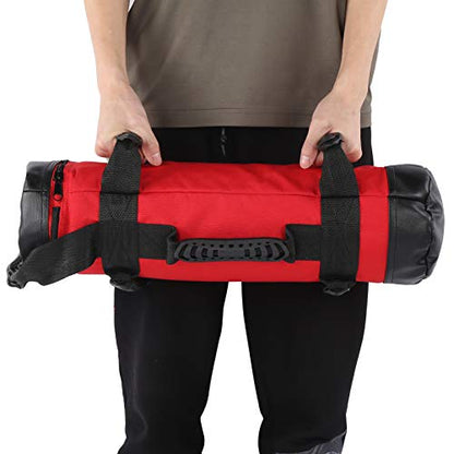 Weightlifting Workout Sandbag, Fitness Exercise Sandbag with Ergonomic Handle, Durable Oxford Cloth Outer Skin for Core and Full Body Training, Includes 2 Fillable Inner - size: Medium