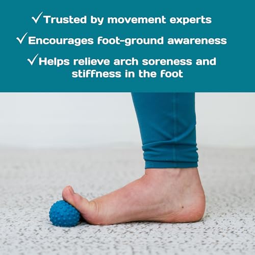 Mobility Ball - Textured Foot Mobility Ball for Movement & Recovery | Stimulates Sensory Input, Supports Circulation & Foot Function
