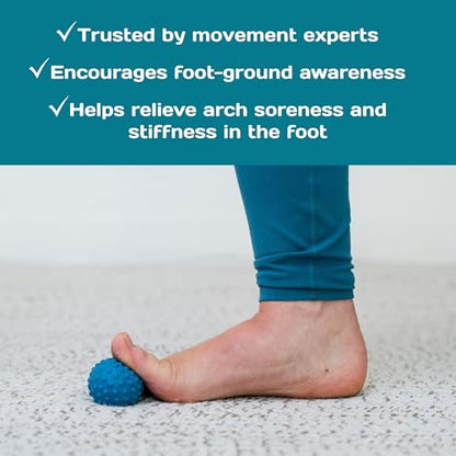 Mobility Ball - Textured Foot Mobility Ball for Movement & Recovery | Stimulates Sensory Input, Supports Circulation & Foot Function