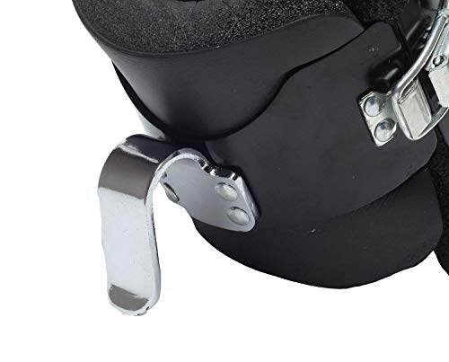 Sutekus Anti Gravity Inversion Boots - For Ab Crunch, Abdominal Sit Up, Hooks Bar Therapy, Core Gym Fitness Exerciser