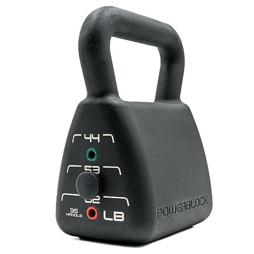 PowerBlock Adjustable Kettlebell - size: 35-62 pounds, style: Pro Adjustable Kettlebell