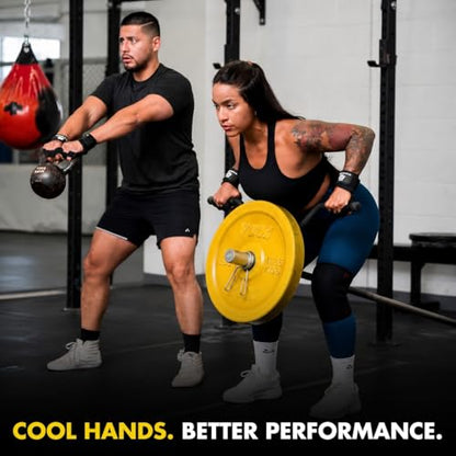 New Ventilated Weight Lifting Workout Gloves with Built-in Wrist Wraps for Men and Women - Great for Gym Fitness, Cross Training, Hand Support & Weightlifting. - size: Medium