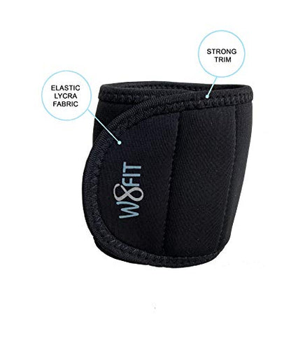 Adjustable Wrist Weights 1 LB PAIR (1/2 lb each) Medium 6" - 8"
