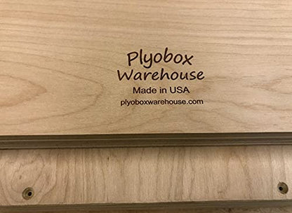 3 in 1 Plyometric Box: 14"x16"x18" Flatpack. Custom laser text and LOGO laser engraving options.
