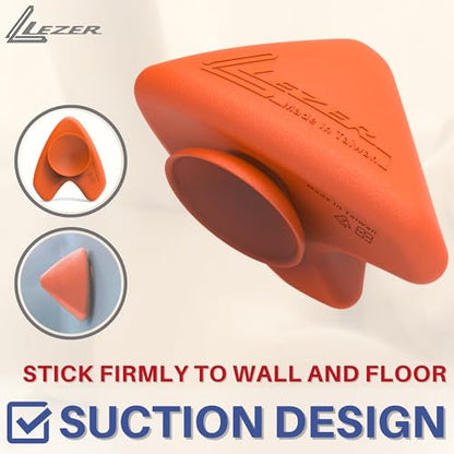 LEZER Large Trigger Massage Point, Manual Massage Ball, Muscle Knot Release Tool, Deep Tissue Relief, Hip Flexor Iliacus Back Psoas Hand Foot Myofascial Physical Therapy, 3.5 inｘ3 in, Orange - style: 04 - Large Trigger Orange