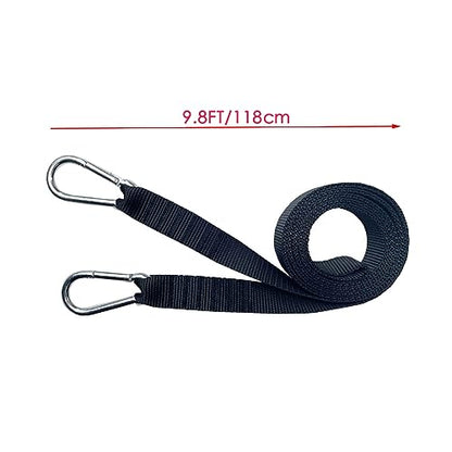2 PCS Weighted Sled Pulling Training Straps, Sled Trainer Pull Leash of Pulley Strap, Sled Harness Suit for Improving Speed Endurance Strength