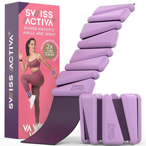 1lb wrist and ankle weights set of 2, leg weights for women, adjustable ankle weights, weighted wristbands, ankle weight, arm weights for women