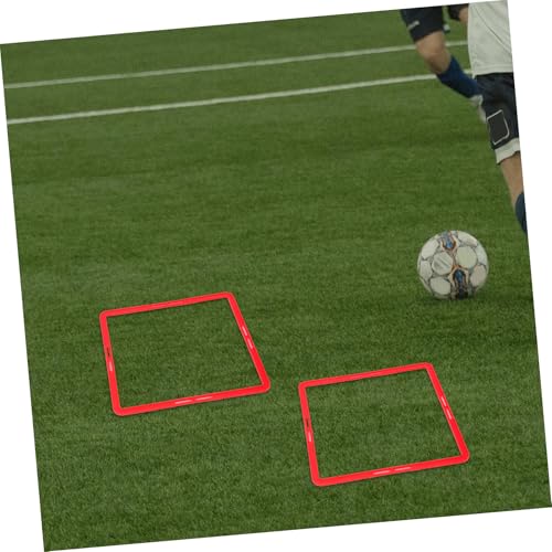 KESYOO 6Pcs Portable Agility Rings for Football and Basketball Training Multi Function Agility Circles for Sports Enhance Coordination and Observation Skills and