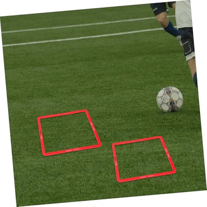 KESYOO 6Pcs Portable Agility Rings for Football and Basketball Training Multi Function Agility Circles for Sports Enhance Coordination and Observation Skills and