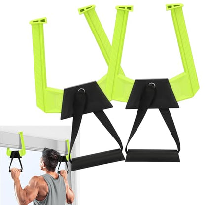 Portable Pull Up Bar for Doorway,Travel Pull Up Bar,Adjustable Home Gym Equipment,Dual Handle Design for Pull-Ups,Maximum Load Capacity of 330lb, No Screws Installation
