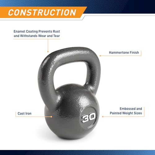 Marcy Hammertone Kettle Bells - 10 to 55 lbs. HKB Workout Weights - style: 30 lb