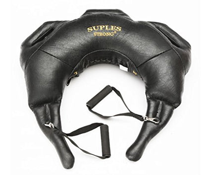 Suples Bulgarian Bag Strong Model (Genuine Leather) - The Original Bulgarian Bag Creator - Fitness Bag, Crossfit, Wrestling, Functional Training Bag, Sandbag, Powerbag, Training Bag.