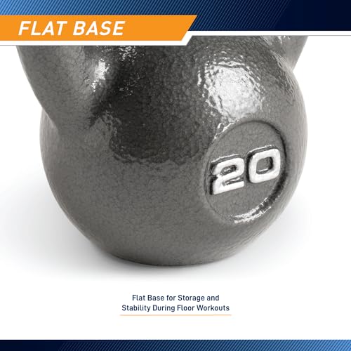 Marcy Hammertone Kettle Bells - 10 to 55 lbs. HKB Workout Weights - style: 20 lb