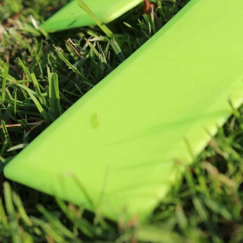 Fitness Health FH Flat Rubber Space Marker Flexible Arrow Corner DISC Set of 4 Non Slip Speed Agility Training Floor Markers KIT