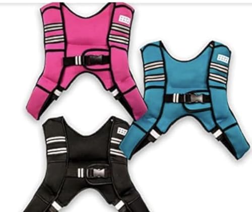 Weighted Vest for Women & Men – Adjustable Workout Weight Vest with Reflective Straps, Secure Buckle, Balanced Design – Ideal for Running, Cardio, CrossFit, Bodyweight Training