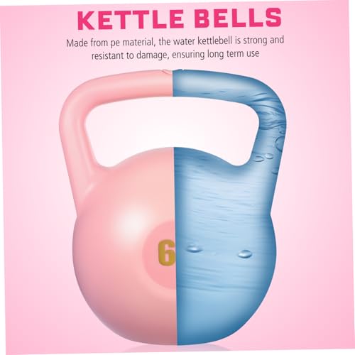 Happyyami 6kg Water Kettlebell for Strength Training Portable Soft Kettlebell Weights for Home Gym Workouts Unique Durable Design for Men Women Easy to Carry for
