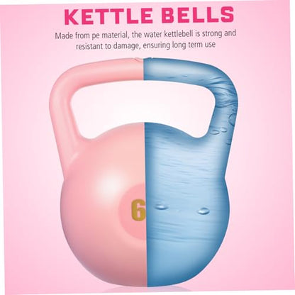 Happyyami 6kg Water Kettlebell for Strength Training Portable Soft Kettlebell Weights for Home Gym Workouts Unique Durable Design for Men Women Easy to Carry for
