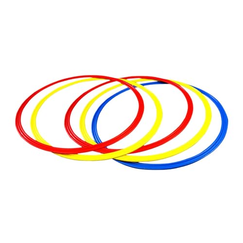 Agility Training Rings for Outdoor Fitness - Equipment for Soccer and Hockey