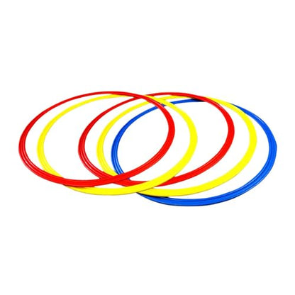 Agility Training Rings for Outdoor Fitness - Equipment for Soccer and Hockey