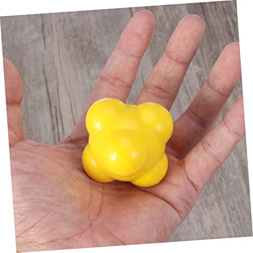 Medium Difficulty Reaction Ball Training Hexagonal Ball Baseball Agility Toy Reflex Training for Athletes Zoom
