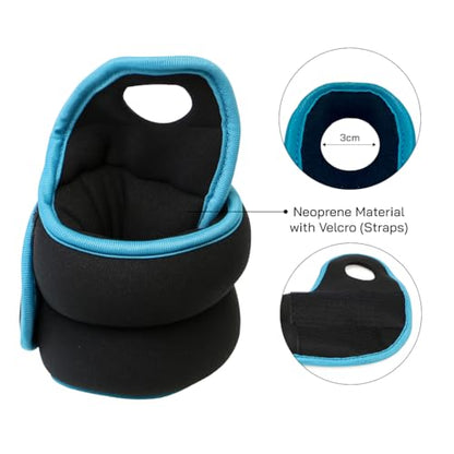 Pair of Wrist Weights With Hole for Thumb, Great for Running & All Kind of Cardio Exercises