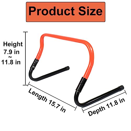 Adjustable Height Hurdle Agility Training Hurdle Set of 5 Set of 10