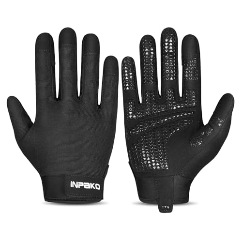 Workout Gloves,Non-Slip Full Palm Weightlifting Gloves with XRD Padding, Breathable Gym Training Gloves for Unisex - size: Large (Palm Width: 4.02 inches)