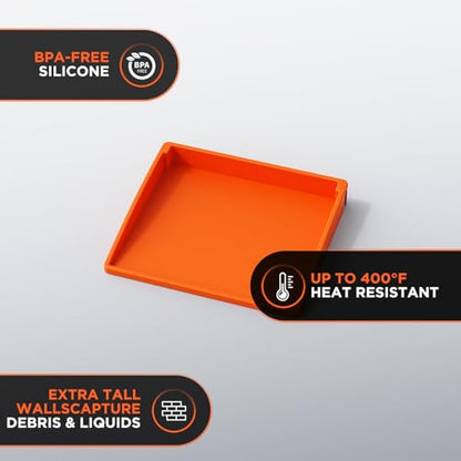 17" Silicone Griddle Mat for Blackstone 17 Inch Grill, Heavy Duty Food Grade Silicone Griddle Cover, Protect Your Grill from Dirt & Rust All Year Round - size: 17 inch
