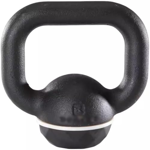 Kettlebell Weights Home Use Women Fitness Kettlebell, Gym Muscle Training Kettle Bells, Ergonomic Handle, Fitness Equipment(White-4kg)
