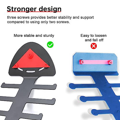Exercise Resistance Band Rack, Resistance Bands Storage Hanger Gym Equipment Organizer Rack for Pull Up Bands, Multi-Purpose Gym Equipment Storage