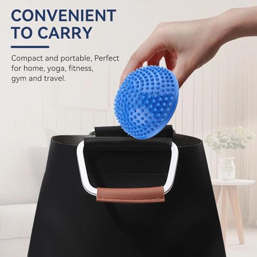 VGEBY Foot Massage Half Ball Balance Exercise Pods Spiky for Deep Tissue Foot Muscle Therapy
