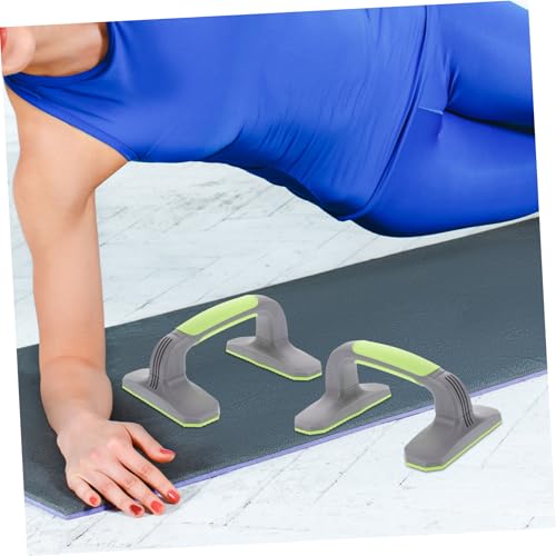 Sosoport Push up Rack Handle Fitness Equipment Pushups Board Board Home Gym Equipment at Home Handstand Bars - color: Green