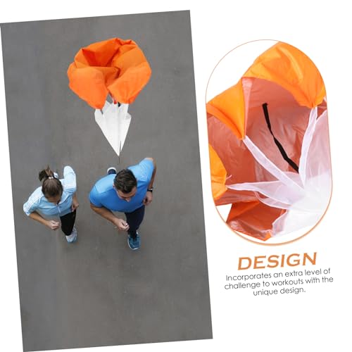 BESPORTBLE Speed and Power Development Parachute for Resistance Training Adjustable Running Gear Durable Exercise Equipment for Adults