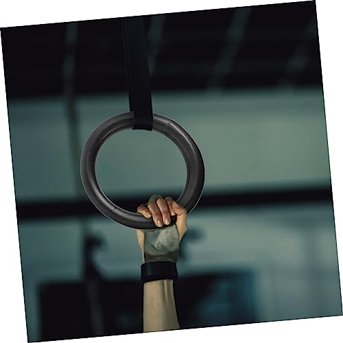 2 Pcs Fitness Rings Pull up Rings for Home Gym Stomach Workout Gymnastics Bars Random Color